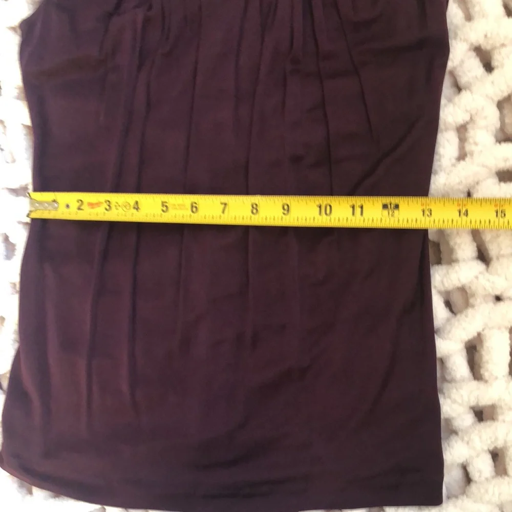 Banana Republic Tank Blouse XS - Purple/Eggplant - Picture 9 of 11
